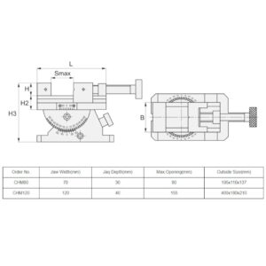тиски станочные