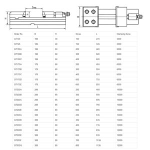 тиски станочные